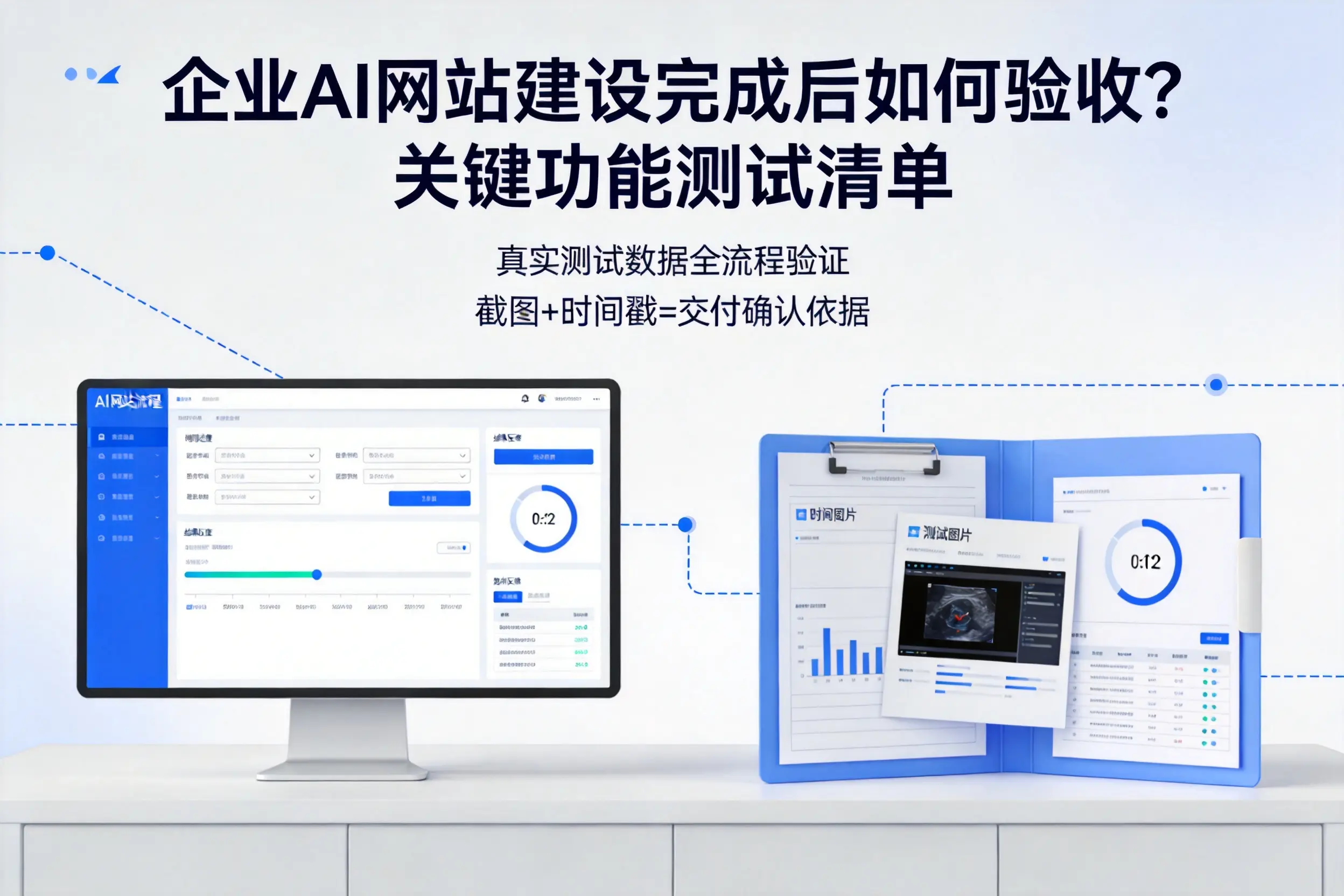 雅安企业AI网站建设完成后如何验收?关键功能测试清单